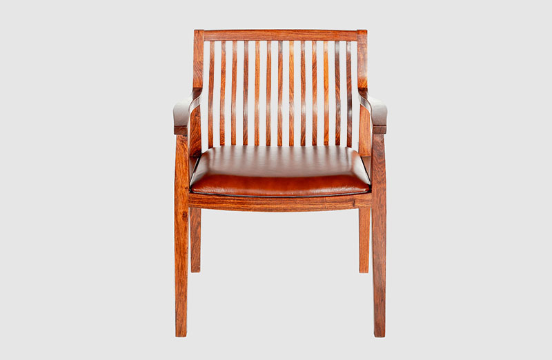 鄂尔多斯中式实木大方椅家具效果图